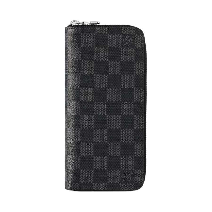 LOUIS VUITTON LOUIS VUITTON Zippy Coated Canvas Wallet Men's Graphite