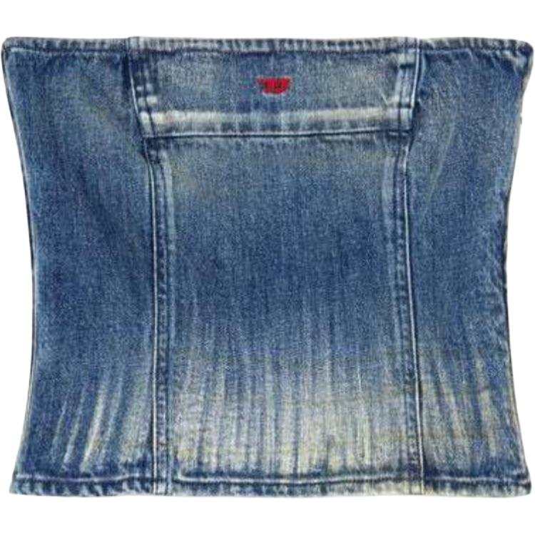 DIESEL DIESEL FW24 Strapless Top Women's Medium Blue