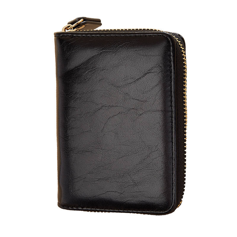 LAORENTOU Synthetic Leather Wallet Women's Women's Black/Blue/Pink/Brown