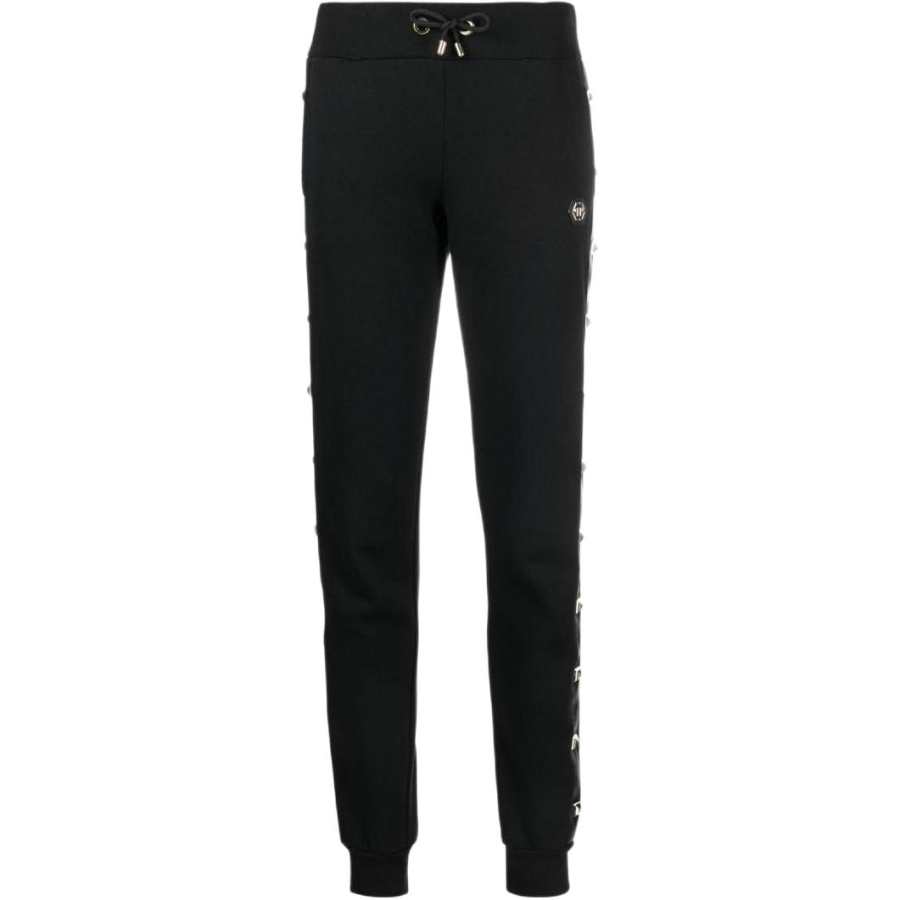 PHILIPP PLEIN Philipp Plein studded side panel track pants