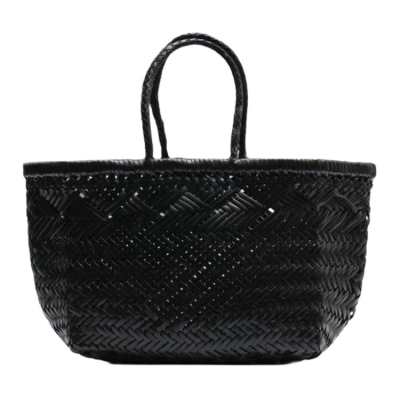 Dragon Diffusion Calfskin Basket Bag, One Shoulder Handbag Women's Multicolor