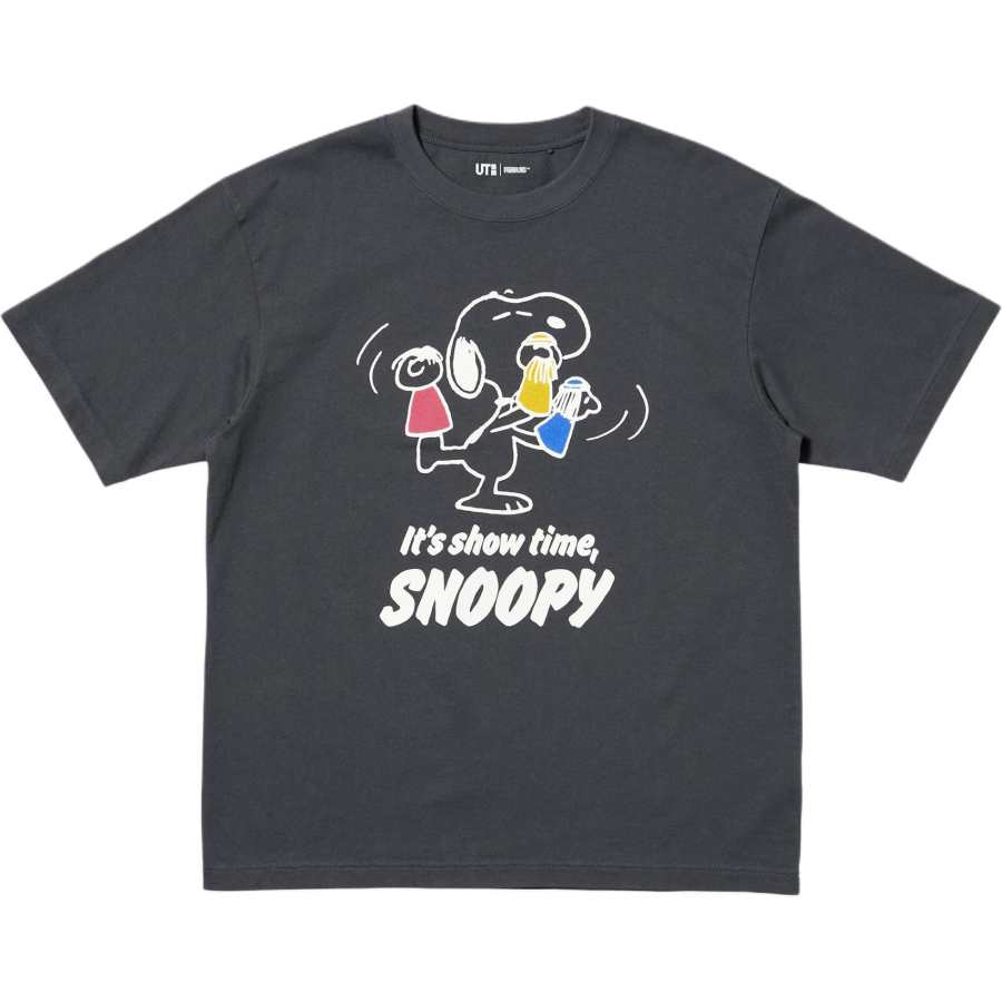 UNIQLO T Shirt Unisex Dark Gray