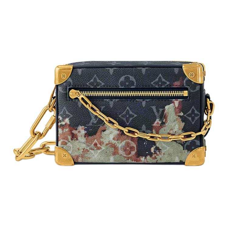 LOUIS VUITTON LOUIS VUITTON Mini Soft Trunk Ink Blue