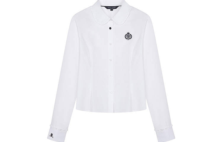 Teenie Weenie Shirts Women's White Lapel Moderate Other