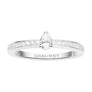 Chaumet Diamond Platinum Rings Women's