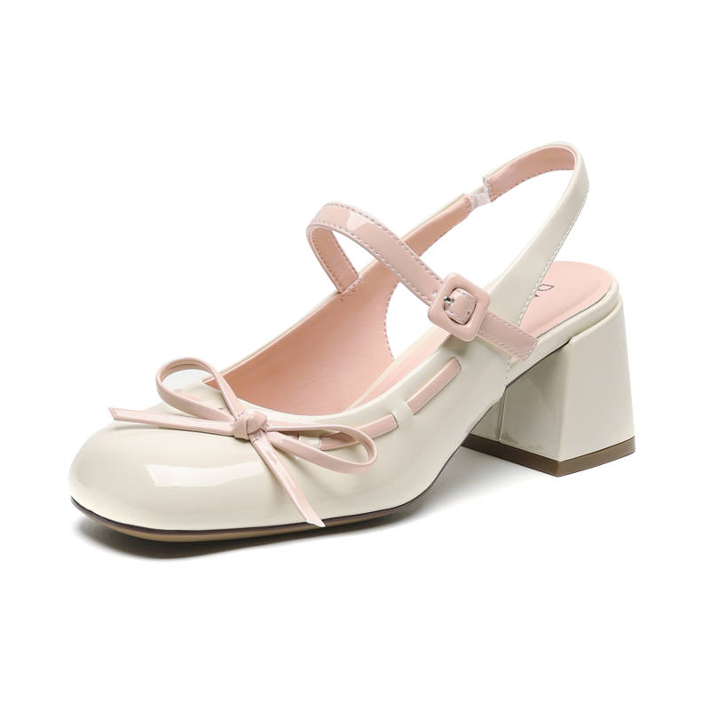 DAPHNE DAPHNE Pu Chunky Heel High Heels Women's