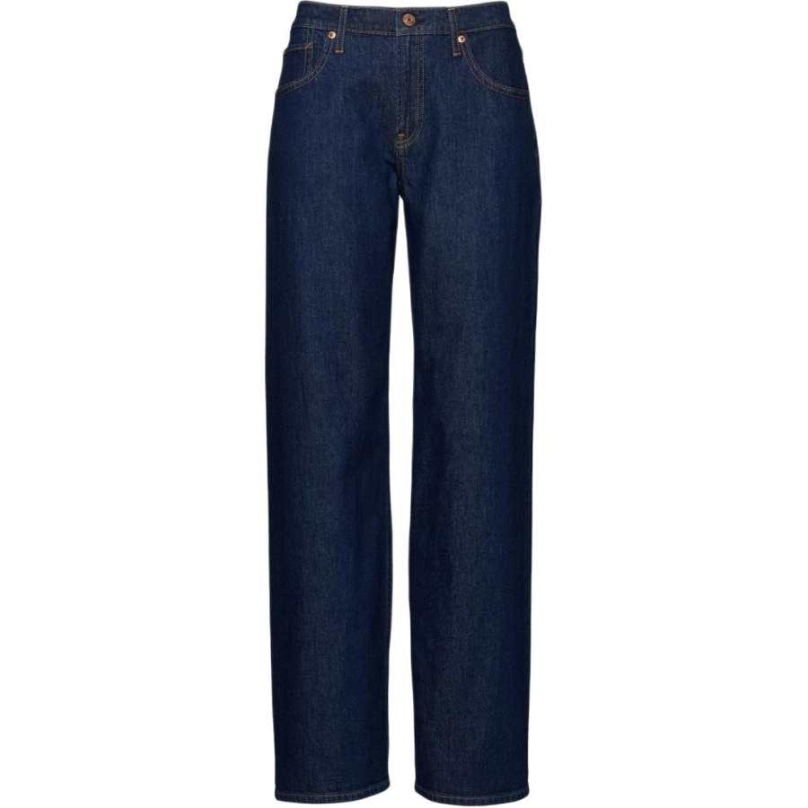 GAP Jeans Women's Dark Color Washed Moderate Straight Fit Pants