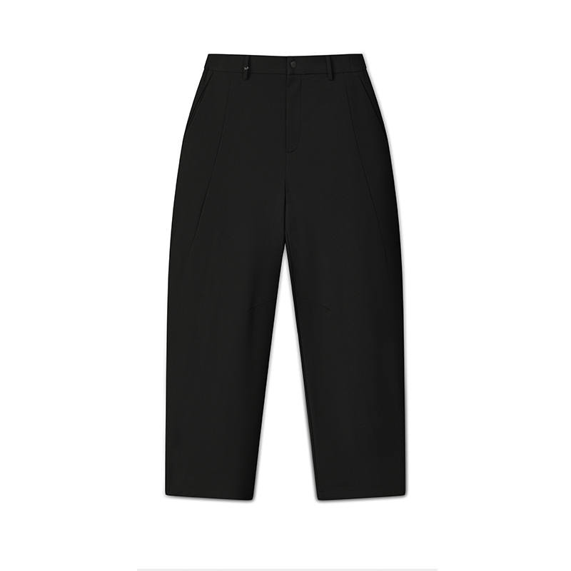 FILA Casual Pants Men's Jet Black Moderate Straight Fit Pants