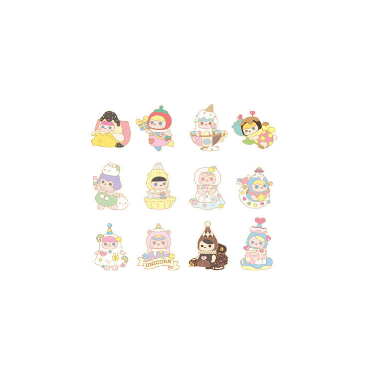 POP MART Pucky Elf Sweet Collection Badge Mystery Boxes Single Mystery Box/Whole Box 12 Pcs