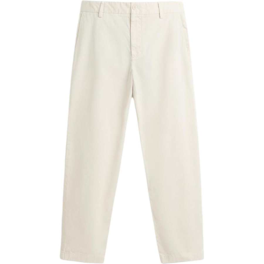 ZARA Casual Pants Men's Frosted White Moderate Straight Fit Pants