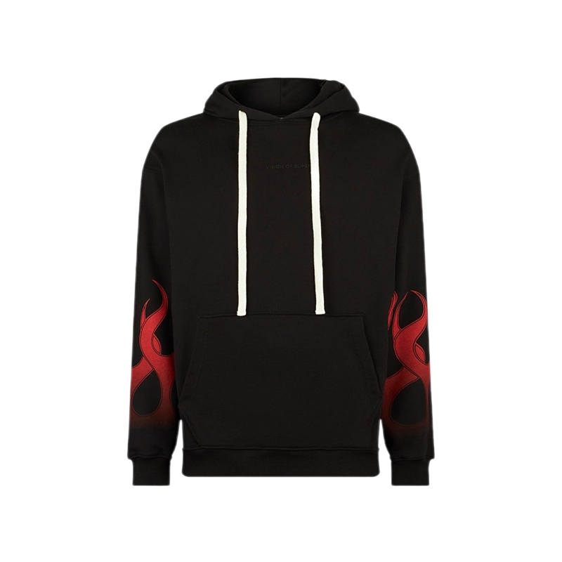 Vision Of Super Flame-print Hoodie