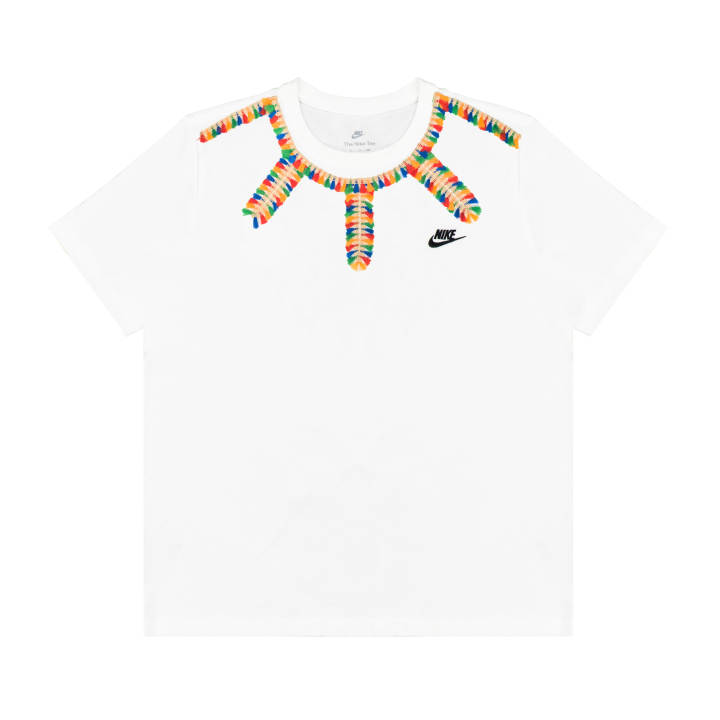 Nike Nike T Shirts Unisex White Crew Neck Moderate Straight Fit