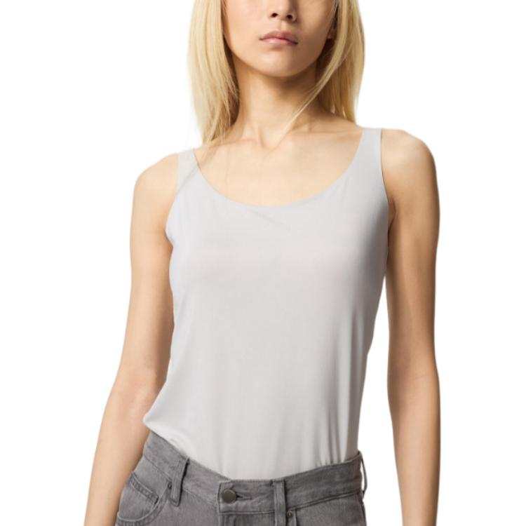 UNIQLO Tank Top Women's Light Gray
