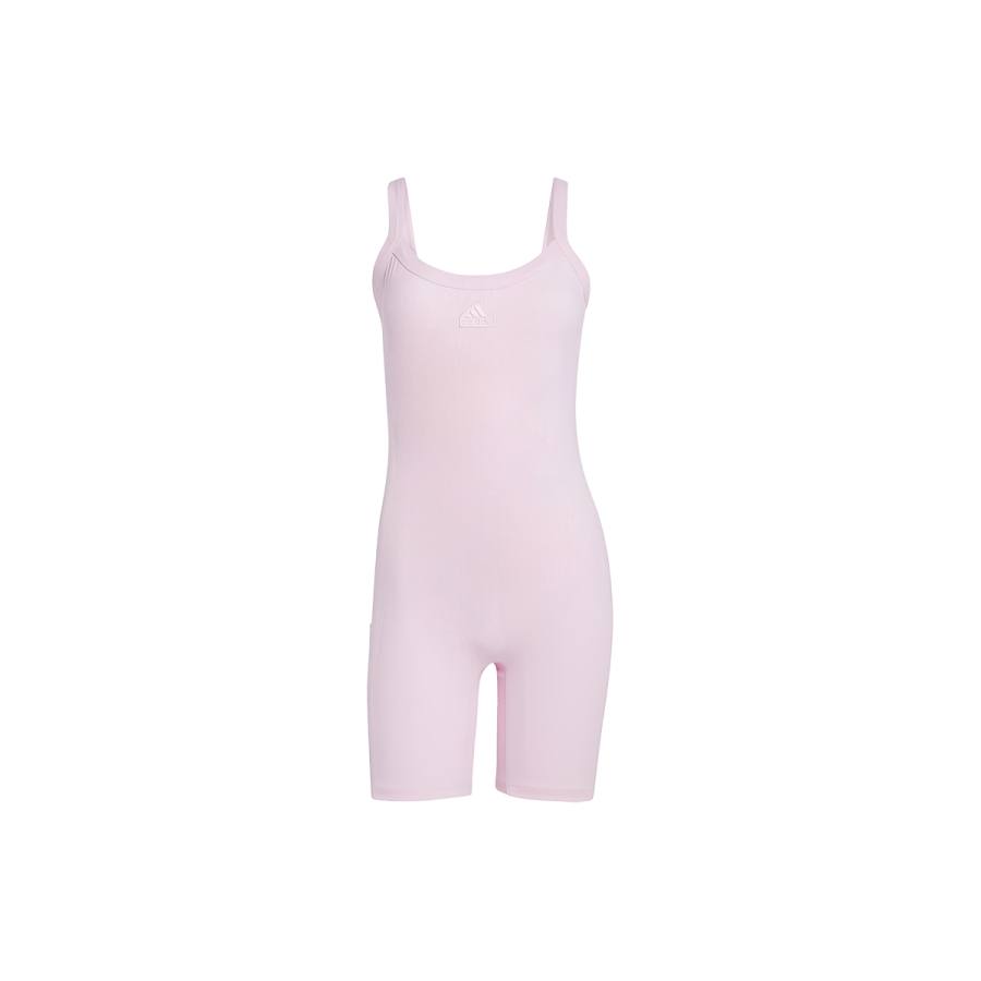 Adidas Adidas Lounge Ribbed Bodysuit Jumpsuit Women's Pink