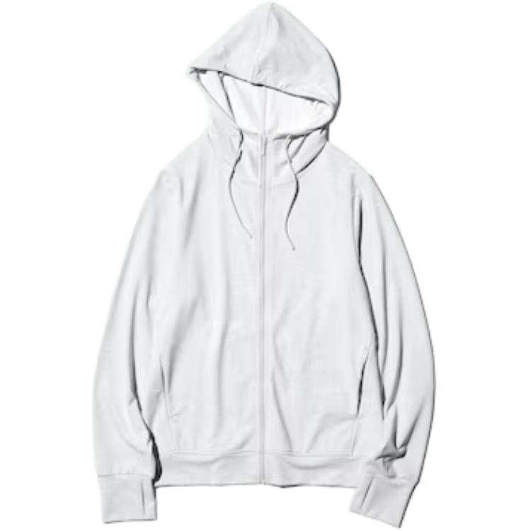 UNIQLO Sun Protection Clothing Women's Light Gray