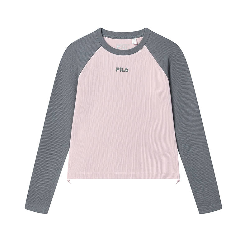 FILA T Shirt Women's Peach Fairy Pink