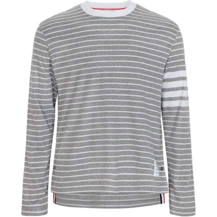 THOM BROWNE Milano 4 Bar Long Sleeve T Shirt
