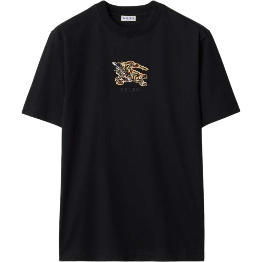 Burberry Equestrian Knight-check cotton T-shirt