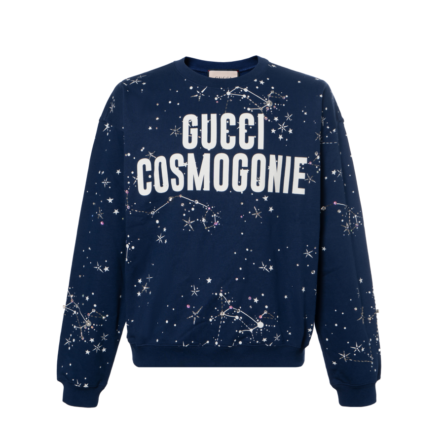GUCCI 【Previous Season】GUCCI Cosmogonie-print sweatshirt