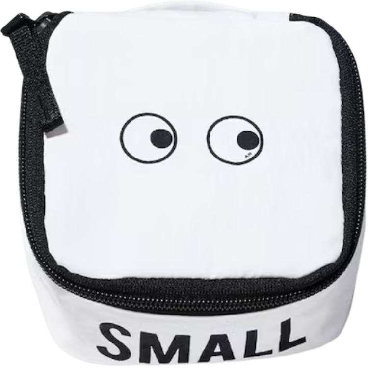 UNIQLO Polyamide Travel Storage Bag Mini Unisex White