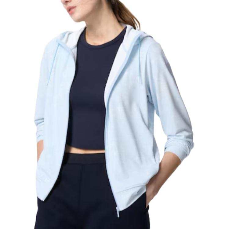 UNIQLO Sun Protection Clothing Women's Light Blue