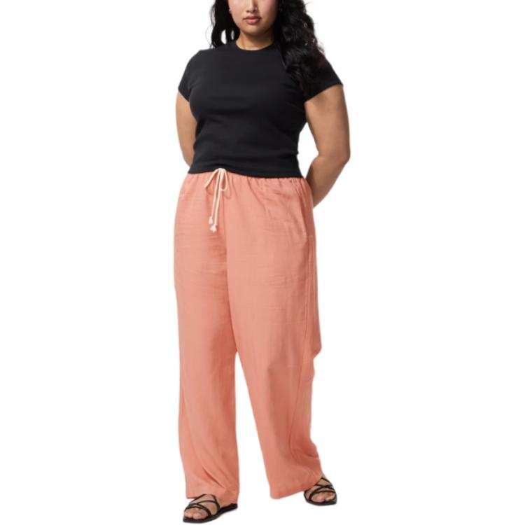 UNIQLO Casual Pants Women's Light Orange