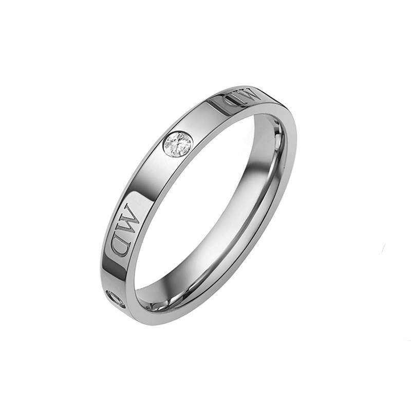 DW/DanielWellington Daniel Wellington Stainless Steel Rings Unisex Silver