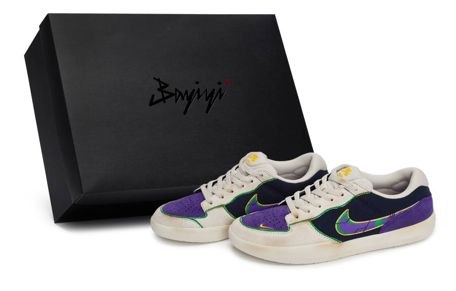 Nike Nike SB Force 58 811 Manufacturing, Apostle's Remnant, Special Shoe Box Abrasion Resistant Low top Skateboard Shoes