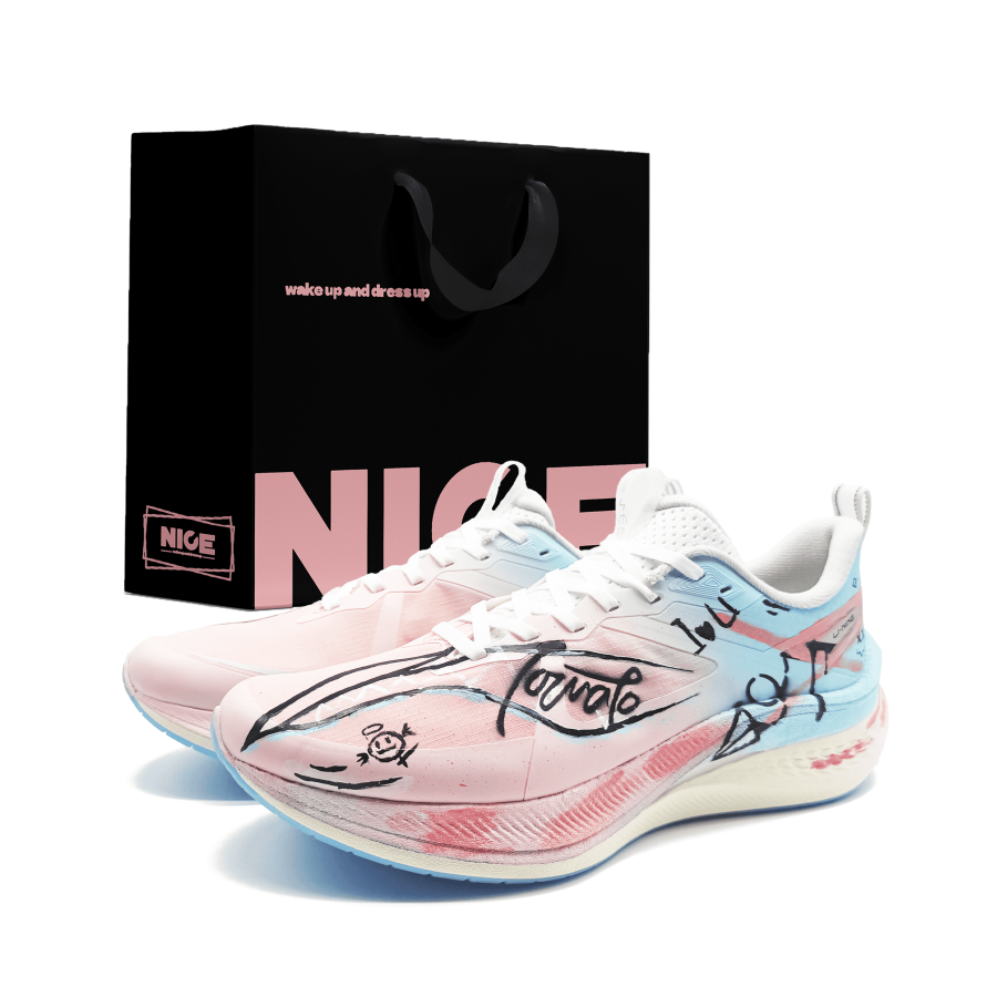 Li-Ning Li Ning Red Hare 7 Pro Running Shoes Men's Low Top Blue