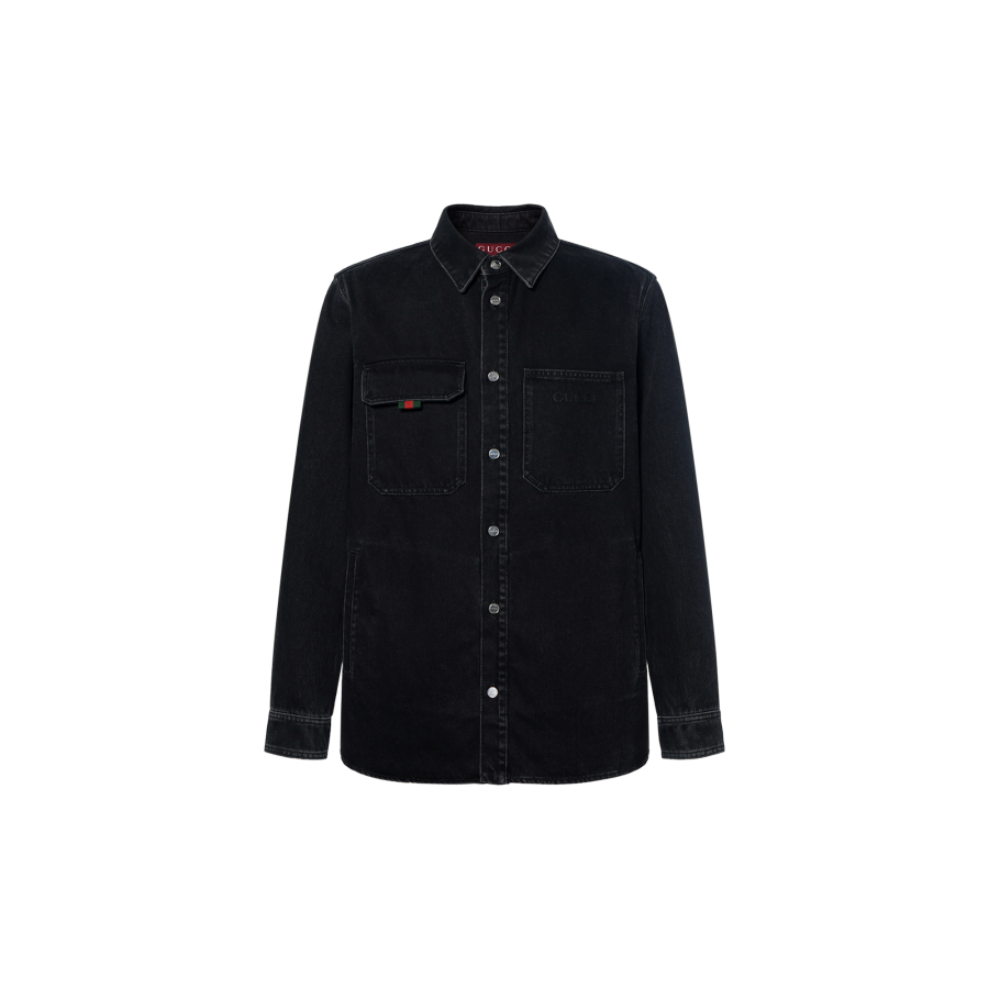 GUCCI GUCCI Collared Long Sleeve Shirt