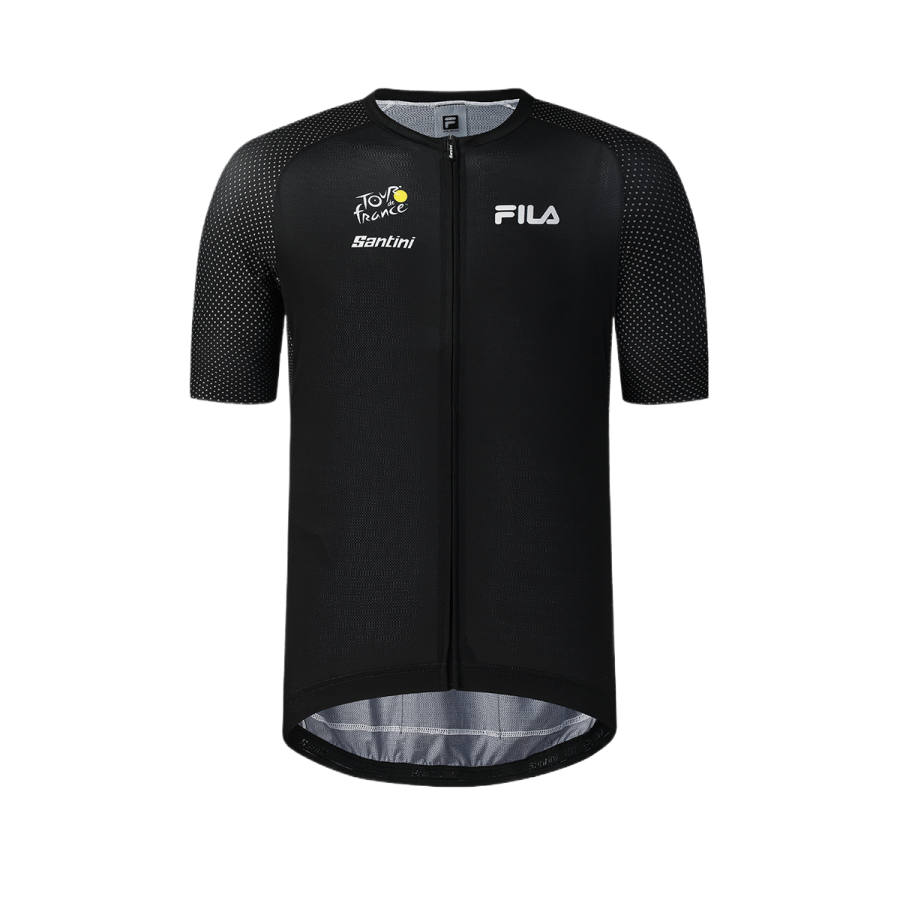 FILA CYCLING Knitwear Men's Black Crew Neck Moderate Other