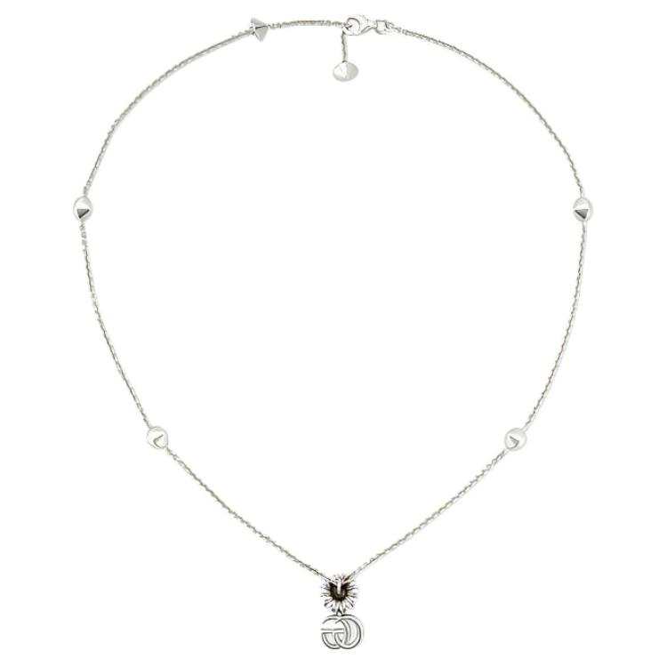 GUCCI Gg Marmont Mother Of Pearl Necklace