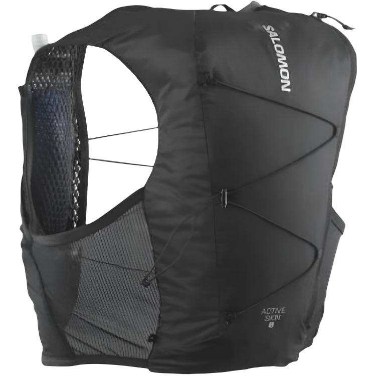 SALOMON 8L Mountaineering Bag Backpack Outdoor Bag Nylon Black Unisex