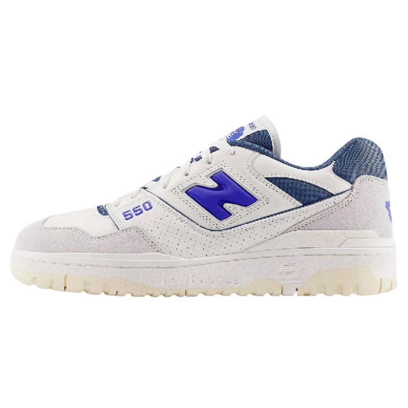 New Balance New Balance NB 550 Abrasion Resistant Abrasion Resistant Low top Casual Shoes Unisex White Blue
