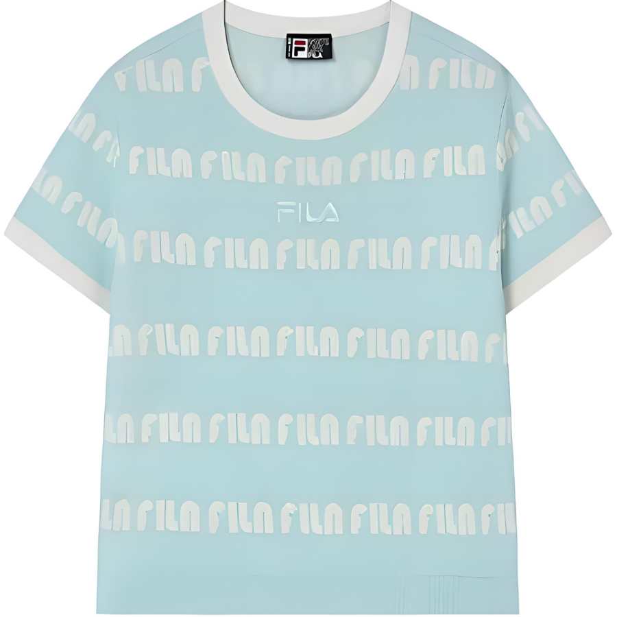 FILA T Shirt Women's Light Song Green