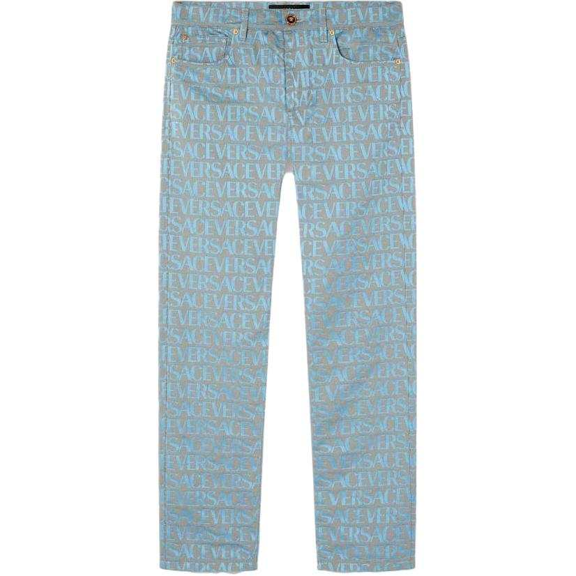 VERSACE VERSACE SS23 Jeans Men's Light Blue