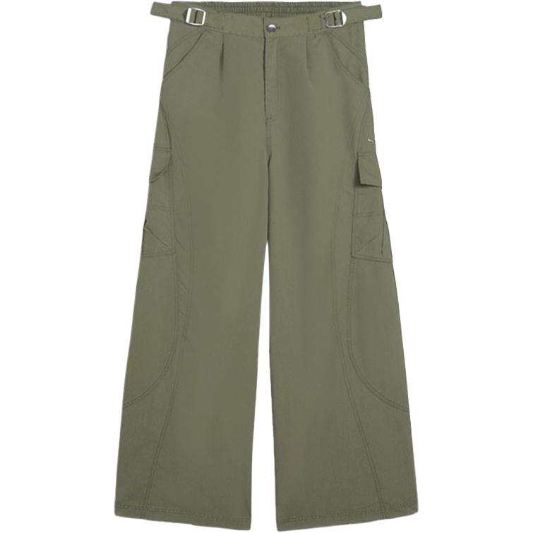 PUMA Casual Pants Men's Green Moderate Other
