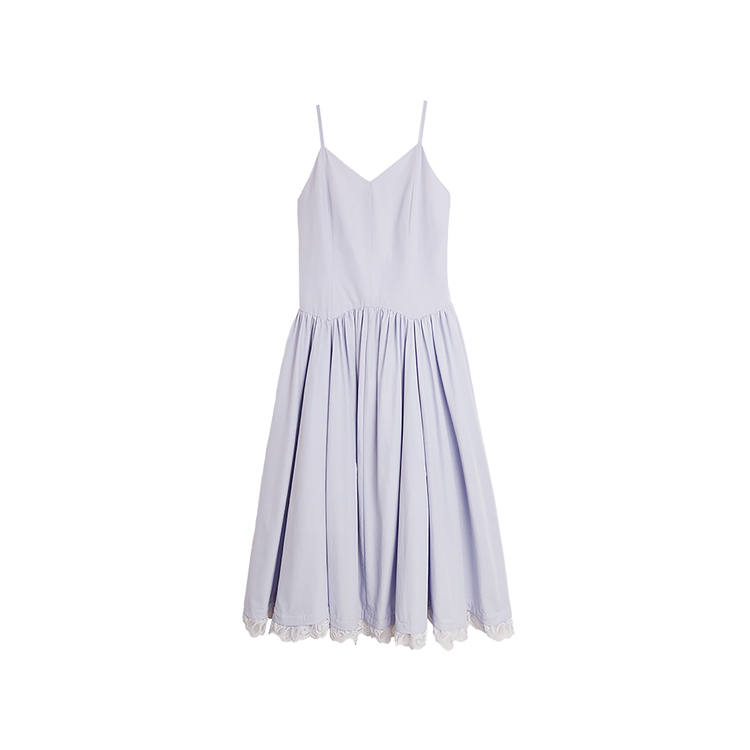 ELLE Slip Dresses Women's V Neck Moderate Long