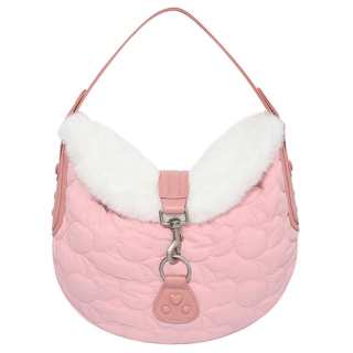 Kirsh Nylon Shoulder Bag Women's Pink