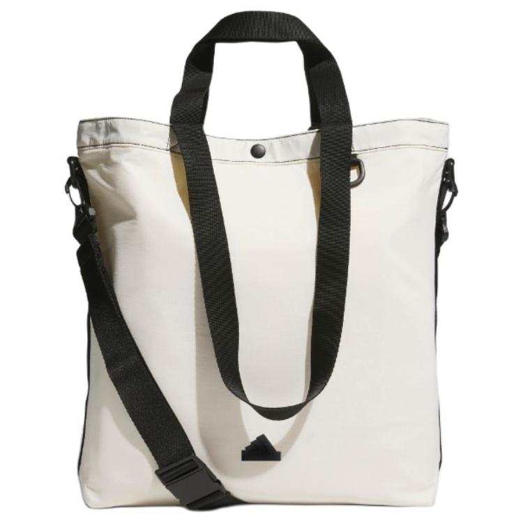 Adidas Adidas Polyamide Tote Bag, Shopping Bag, Shoulder Bag, Crossbody Bag, Handbag Unisex White