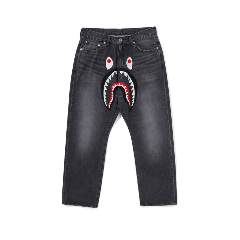 A Bathing Ape Shark loose-fit trousers