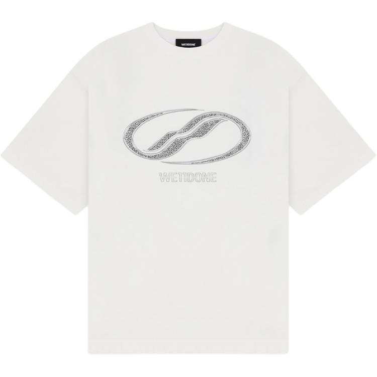 WE11DONE Sporty Sheldon graphic-print T-shirt