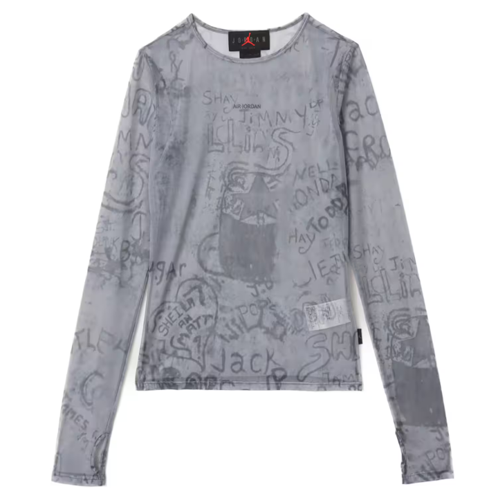 Jordan Jordan Air Jordan Women's Mesh Long-Sleeve Top