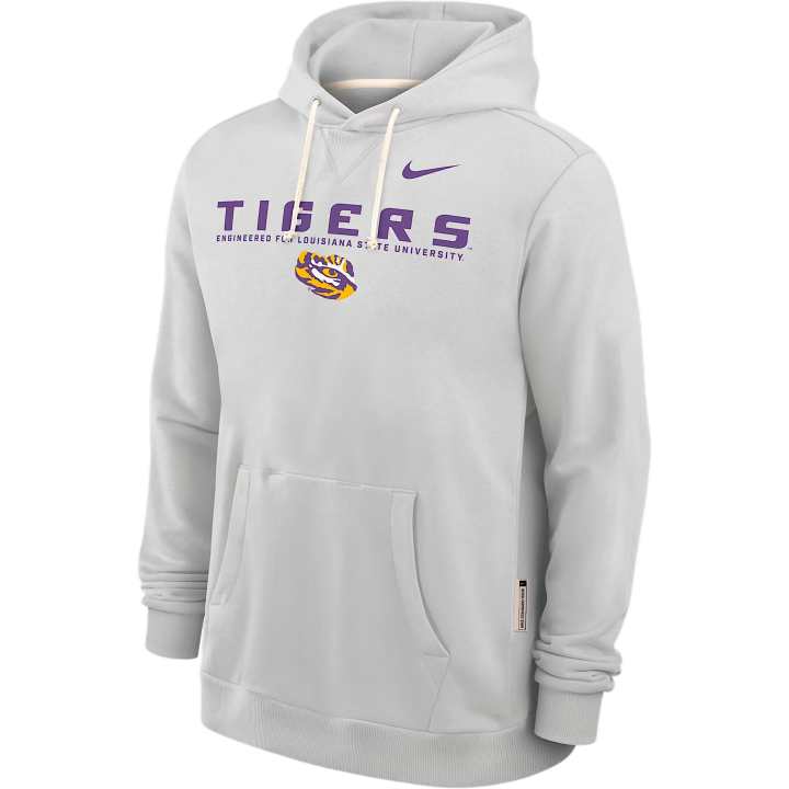 Nike Nike Lsu Sideline Men's Nike Dri-FIT College Pullover Hoodie