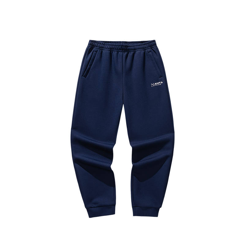 ANTA ANTA Knitted Sweatpants Men's Moderate Cuffed Pants
