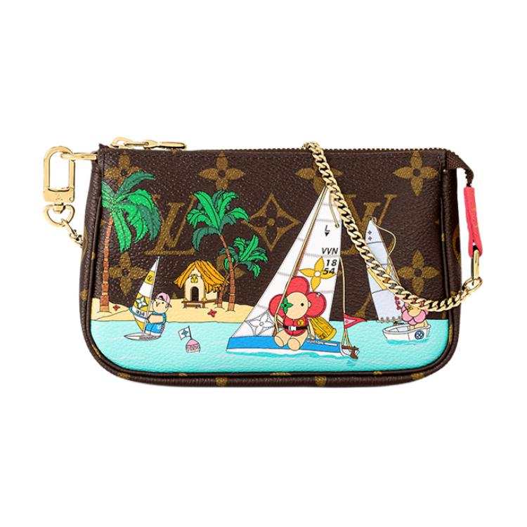LOUIS VUITTON LOUIS VUITTON Pochette Accessoires Wallet On Chain