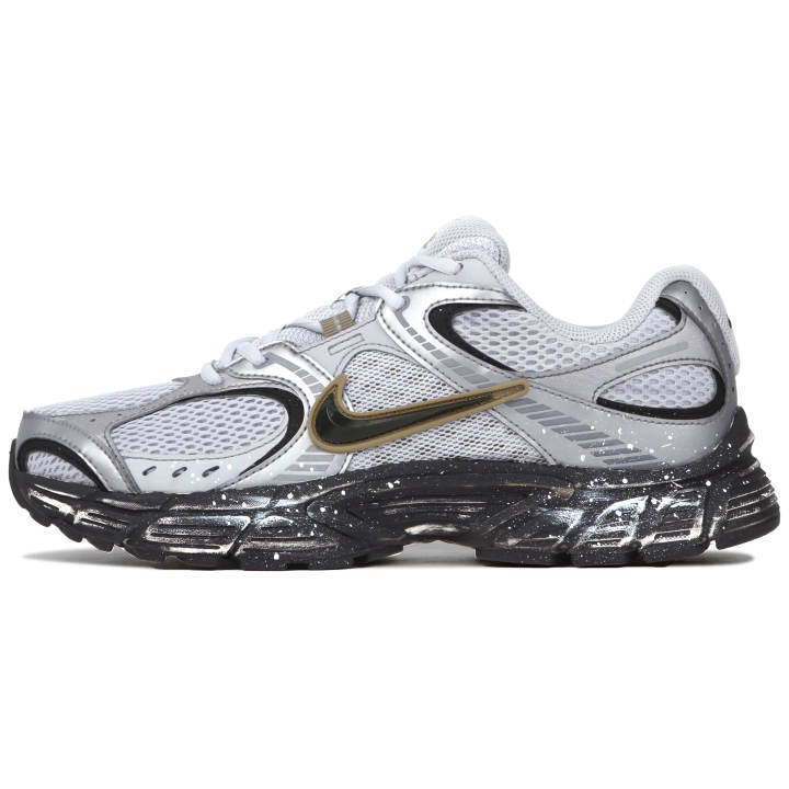 Nike Nike V5 RNR Cushioning Abrasion Resistant Cushioning, Wear Resistant Low top Running Shoes Unisex Silver Gray