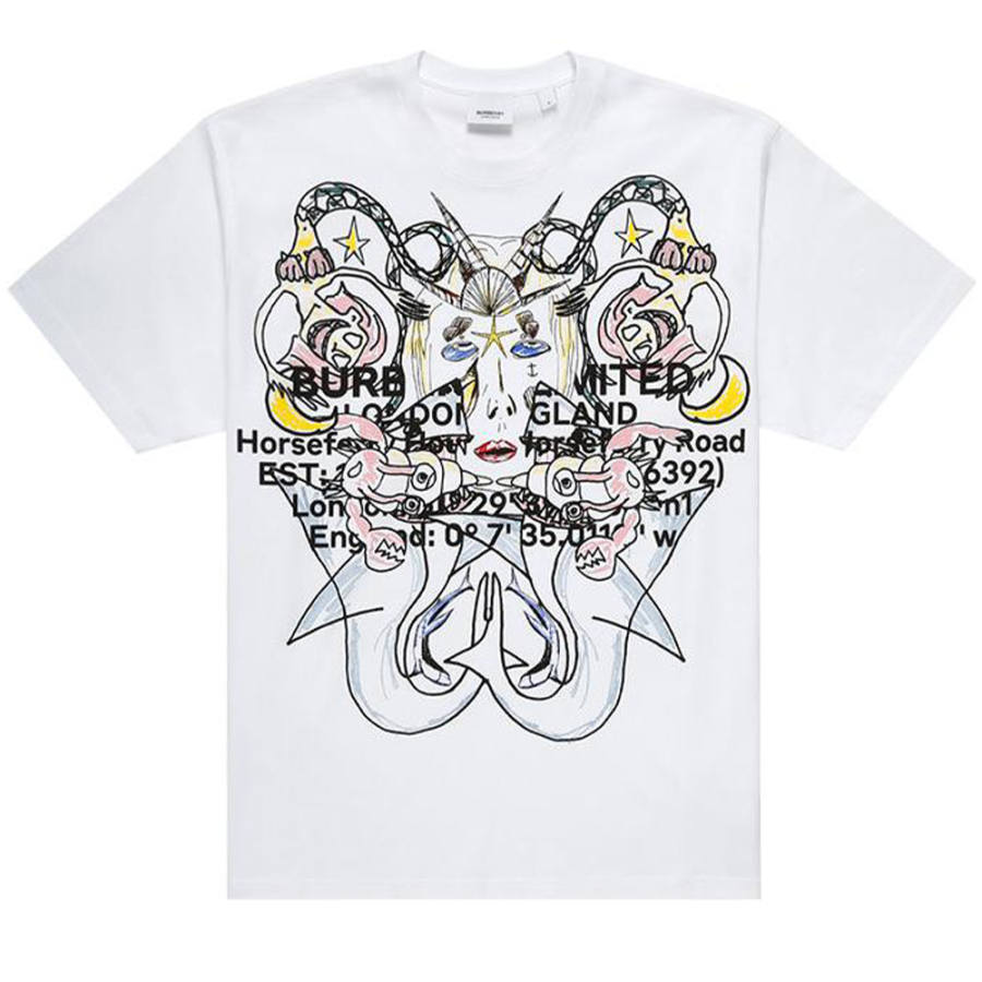 Burberry T Shirts Men's Crew Neck Moderate