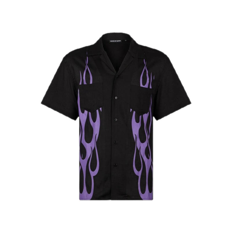 Vision Of Super | VOS Street Loose Fit Casual Short Sleeved Shirt Unisex
