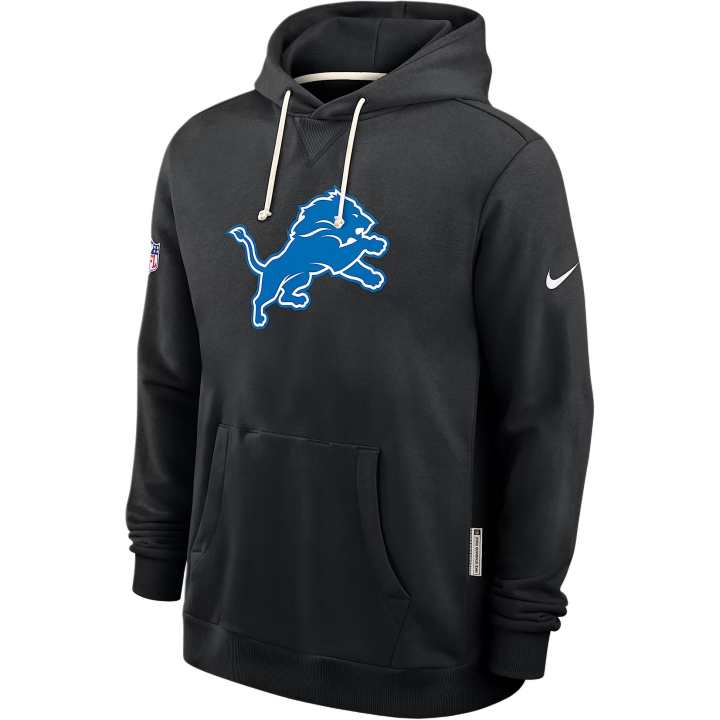 Nike Nike Detroit Lions Alt Offensive Set Play Sideline Men's Nike Dri-FIT Nfl Pullover Hoodie